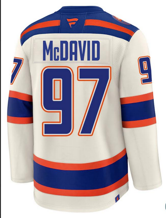 Men Edmonton Oilers #97 McDavid white 2025 NHL jersey 012->baltimore ravens->NFL Jersey